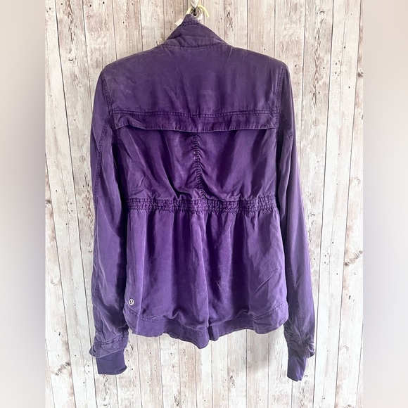 Lululemon Reversible Jacket Concord Grape Size 6 - Picture 5 of 6